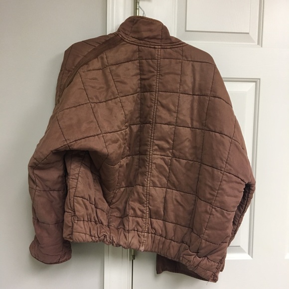 Free People Dolman Knit Jacket Terracotta S Small - Picture 7 of 9